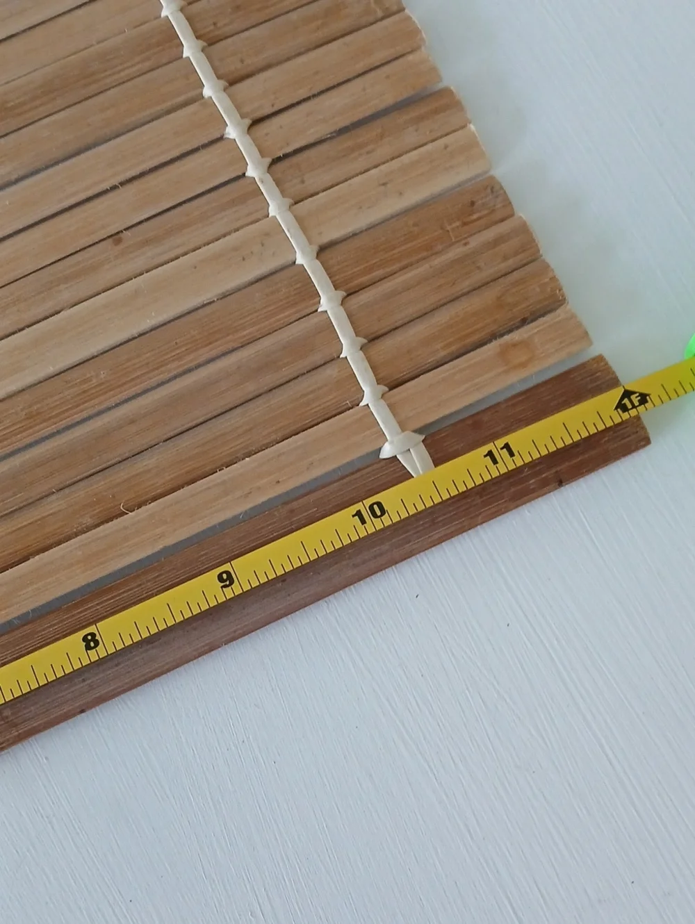 Vintage Bamboo Slat Placemats Set Of 2